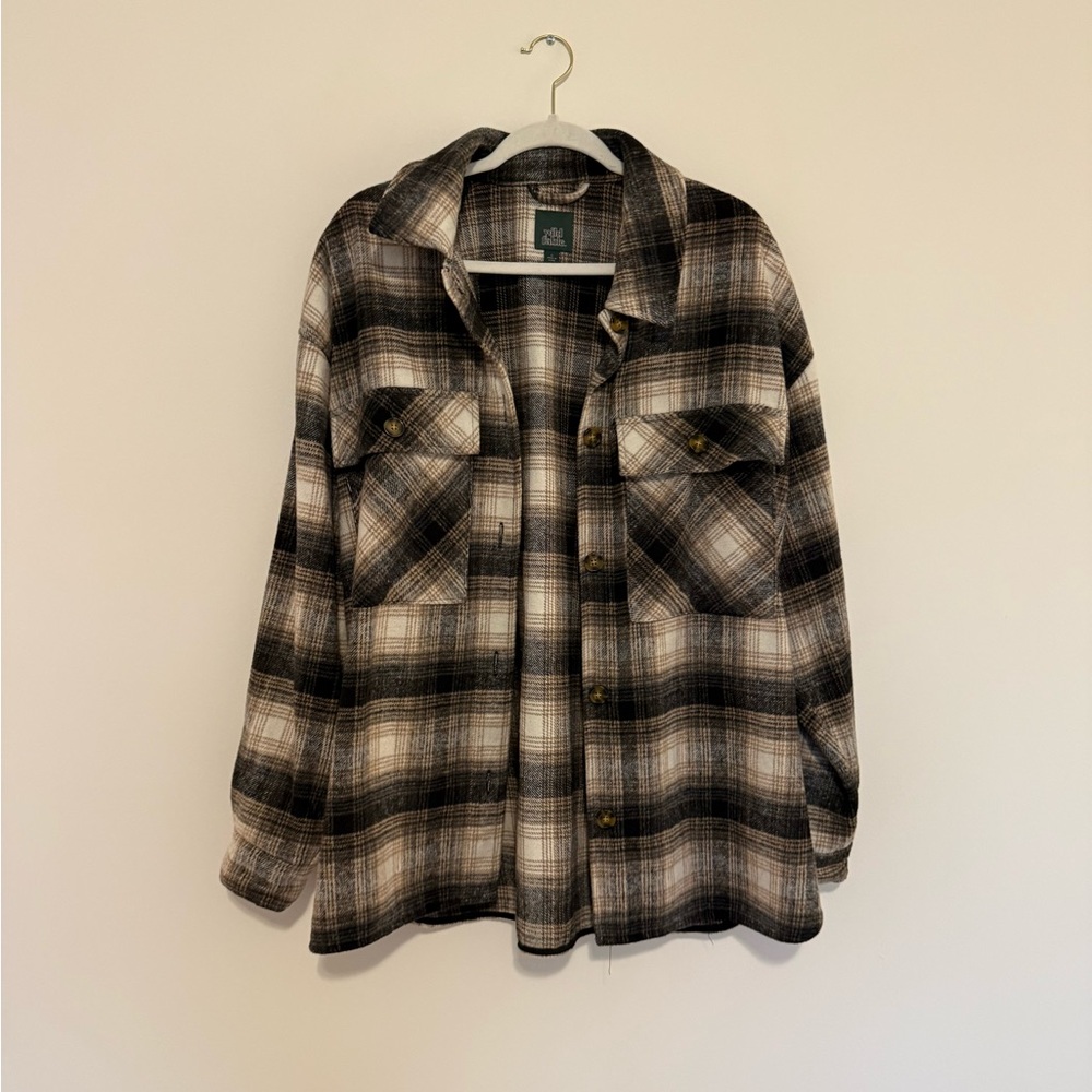 Wild Fable Plaid Button-Up Shirt